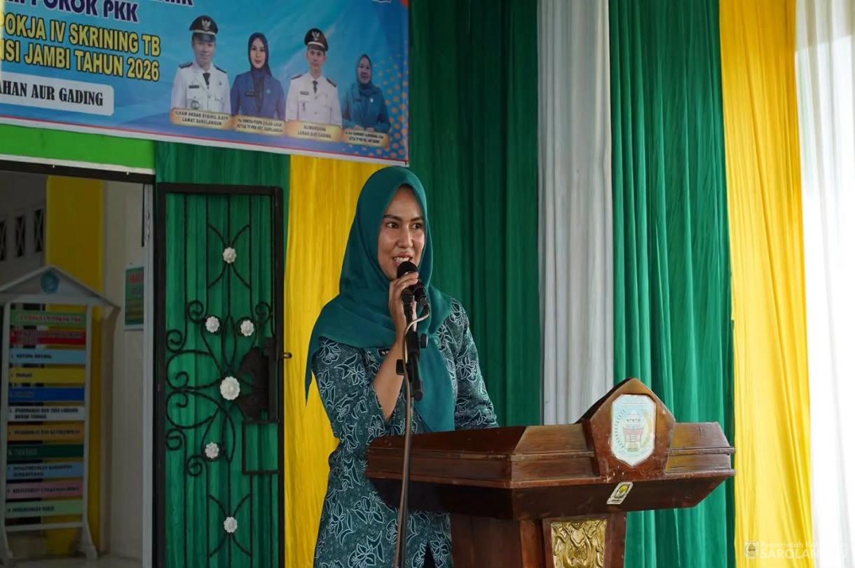3 Agustus 2026 Verifikasi 6 Besar Lomba Screening TB di kantor Lurah Aur Gading, Kecamatan Sarolangun