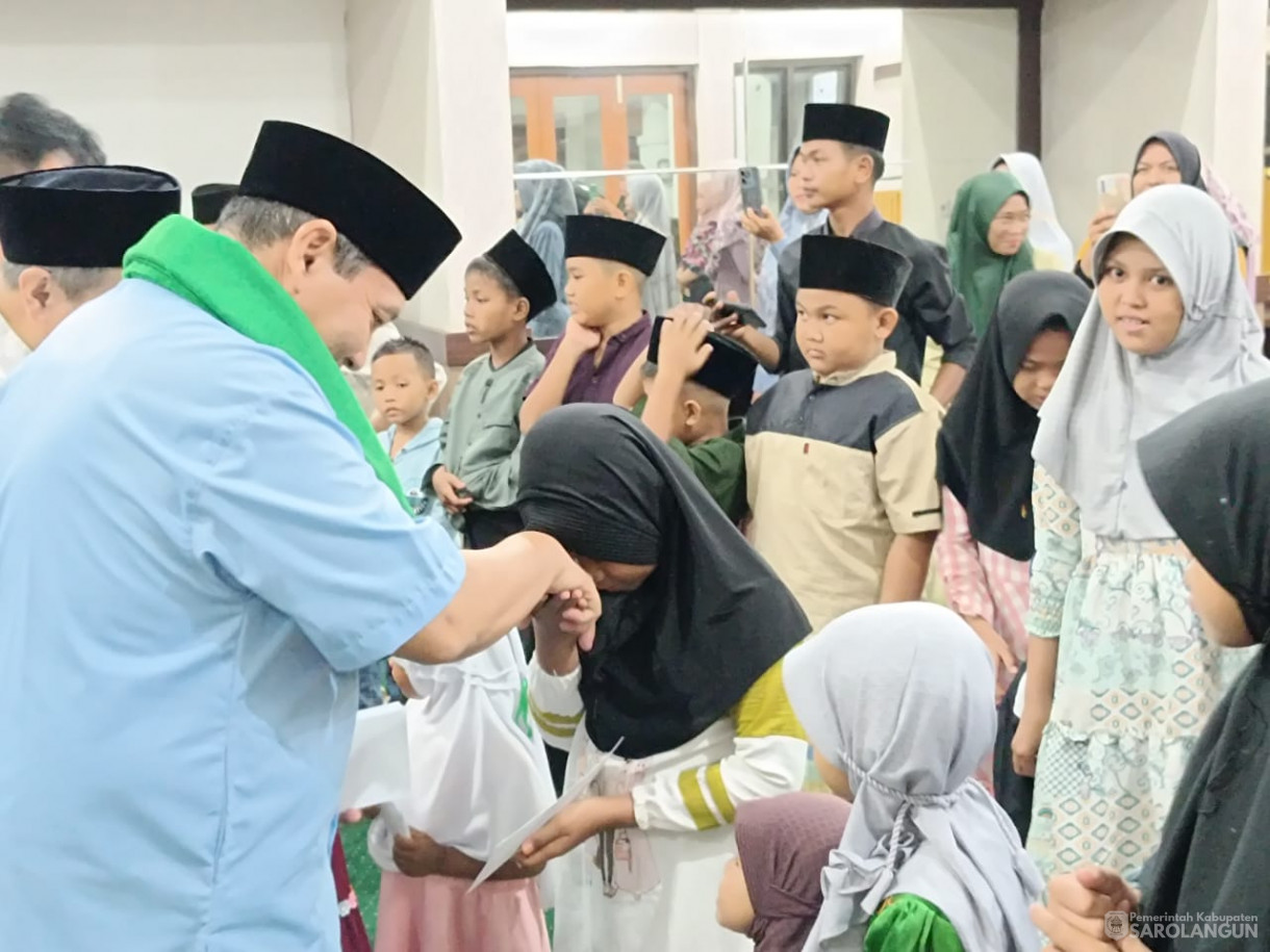 2 Maret 2024 - Acara Tausiah Agama Bersama Anak Yatim Di Rumah Dinas Bupati Sarolangun