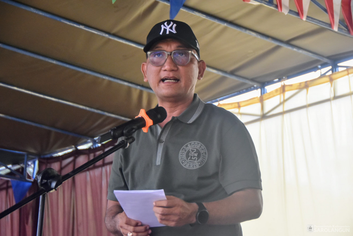 26 Juli 2025 - Pembukaan Turnamen Semi Open Voly di Lapangan Moneng Janggut Desa Sepintun