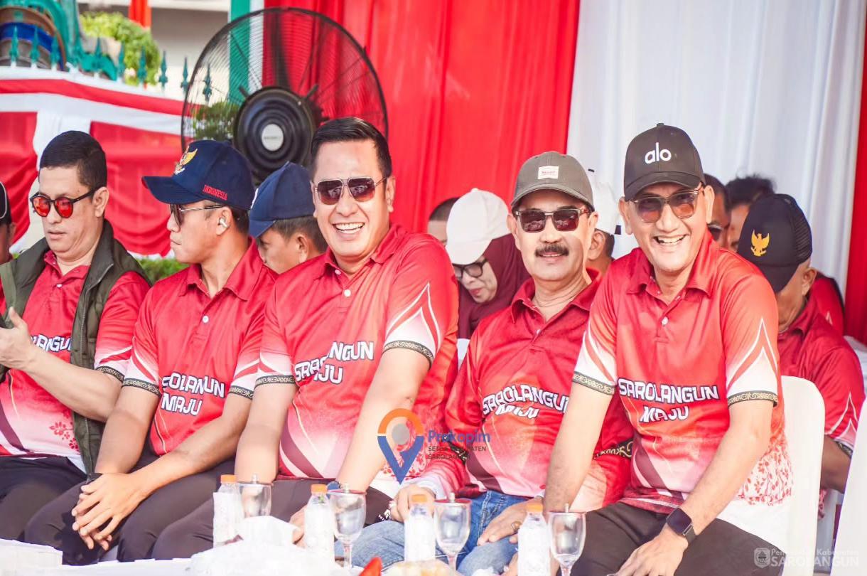 15 Agustus 2026 Lomba Gerak Jalan Memperingati HUT RI Ke 81 di depan Rumah Dinas Bupati Sarolangun
