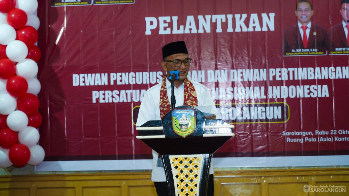 22 Oktober 2025&nbsp; Pelantikan Pengurus DPD PPNI Kabupaten Sarolangun