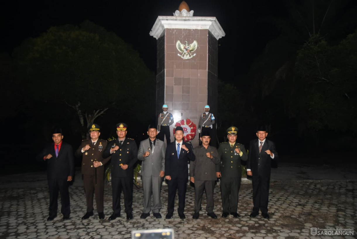 17 Agustus 2025&nbsp; Upacara Apel Kehotmatan dan Renungan Suci di Taman Makam Pahlawan Sarolangun