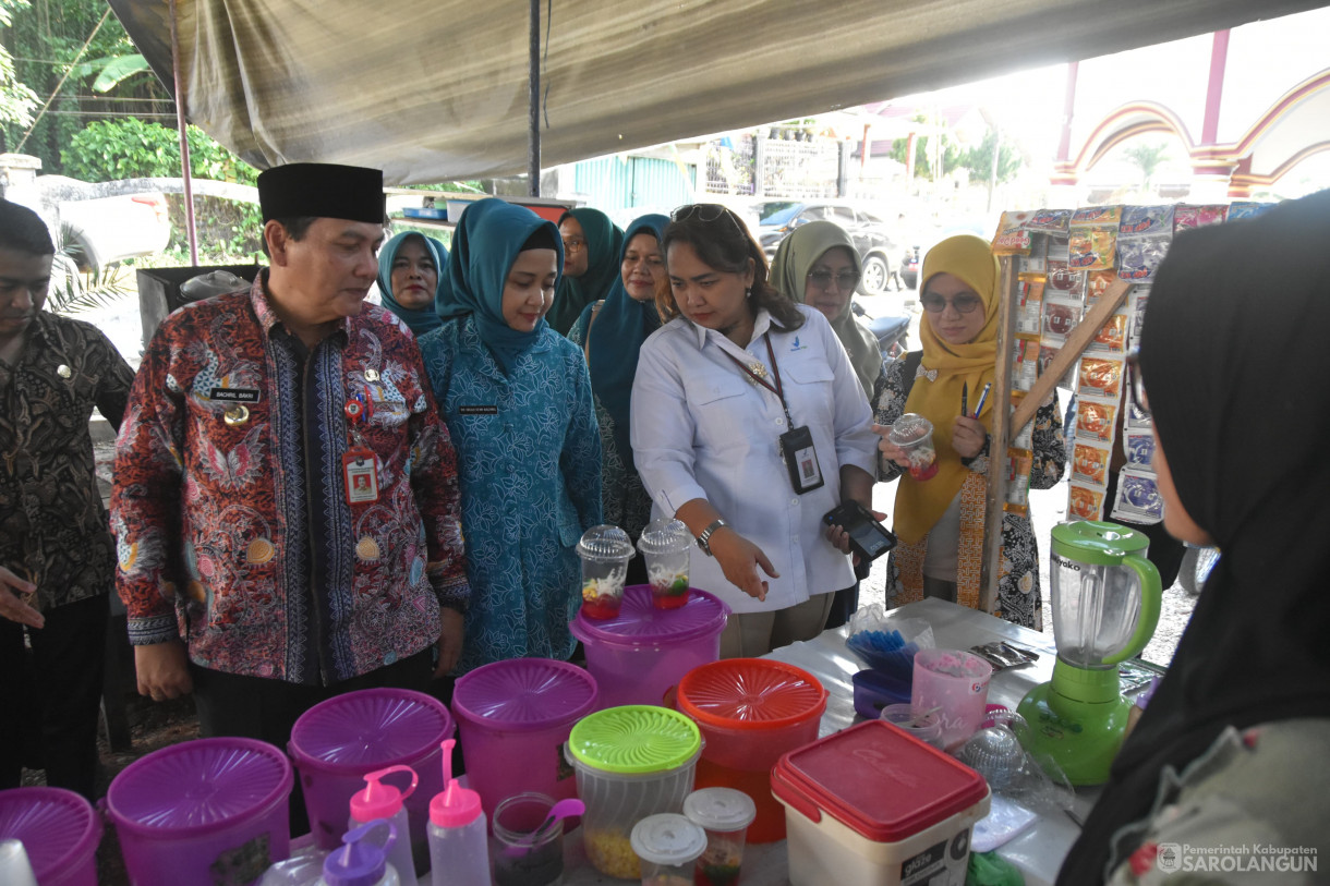 21 Maret 2024 - Sidak Takjil Bersama Bpom Provinsi Jambi Di Pasar Bedug Samping Masjid Al Muhajirin Singkut