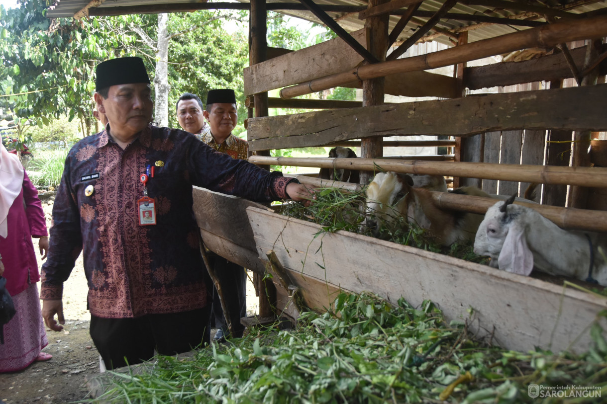 11 januari 2024 - Monitoring Ternak Ayam Dan Kambing Kelompok Tani Di Desa Batu Putih Kecamatan Pelawan