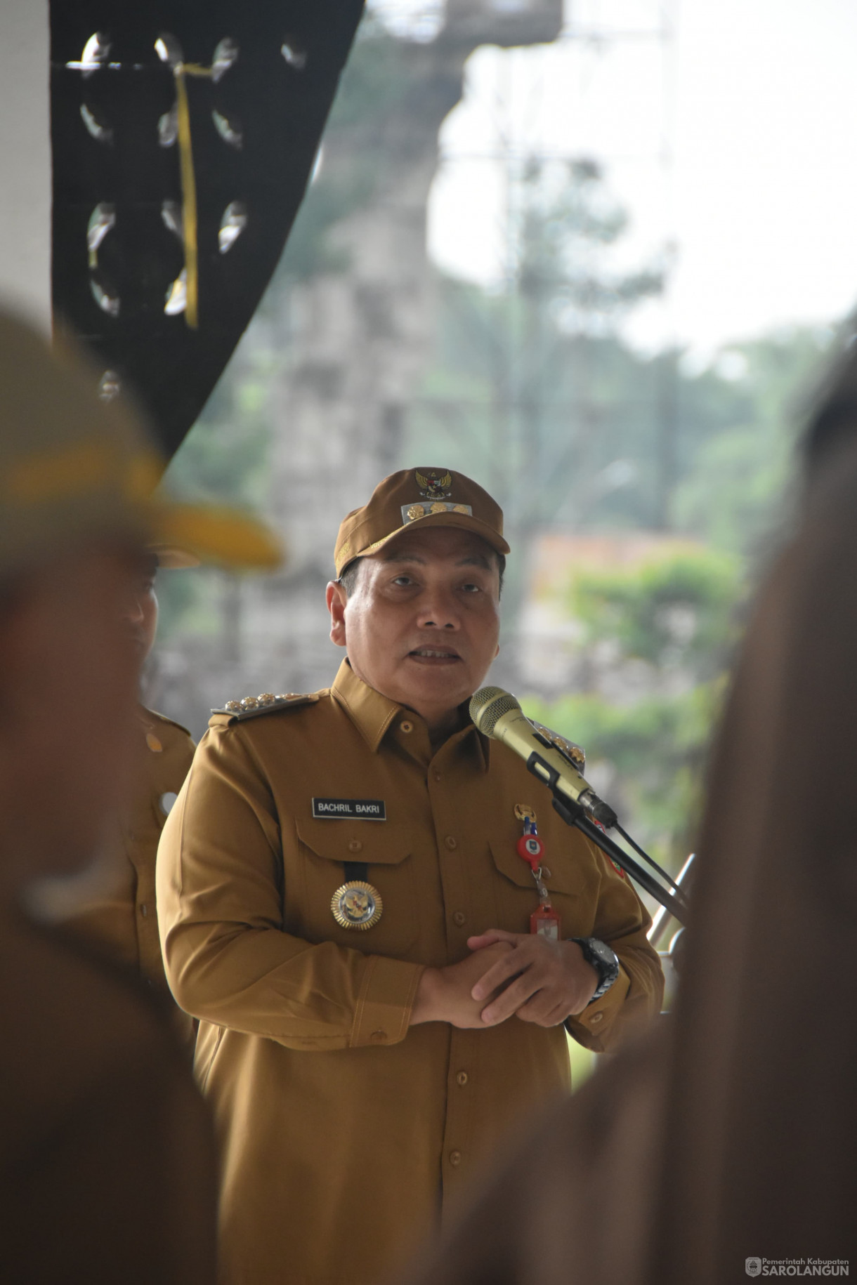 12 Februari 2024  - Apel Gabungan Di Lapangan Gunung Kembang Sarolangun