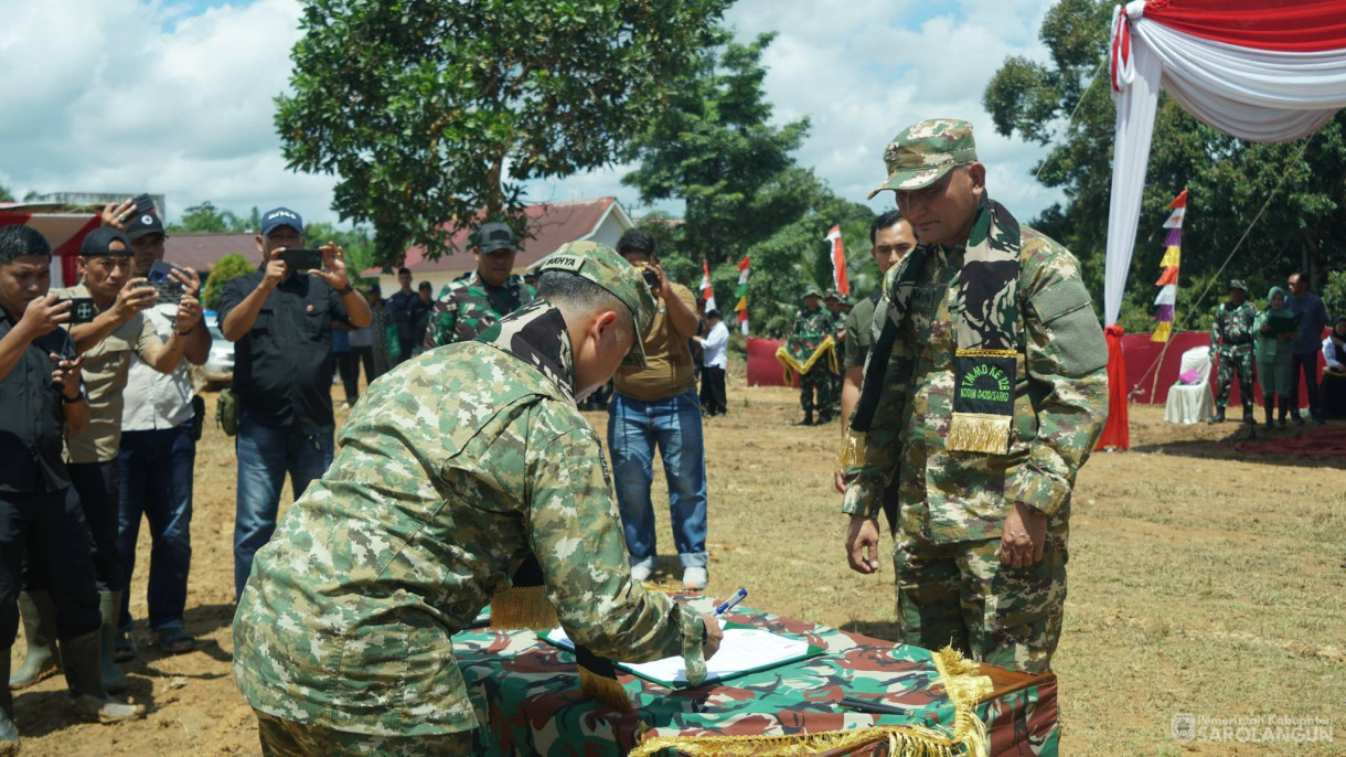 22 April 2026 Upacara Pembukaan Program TNI Manunggal Membangun Desa