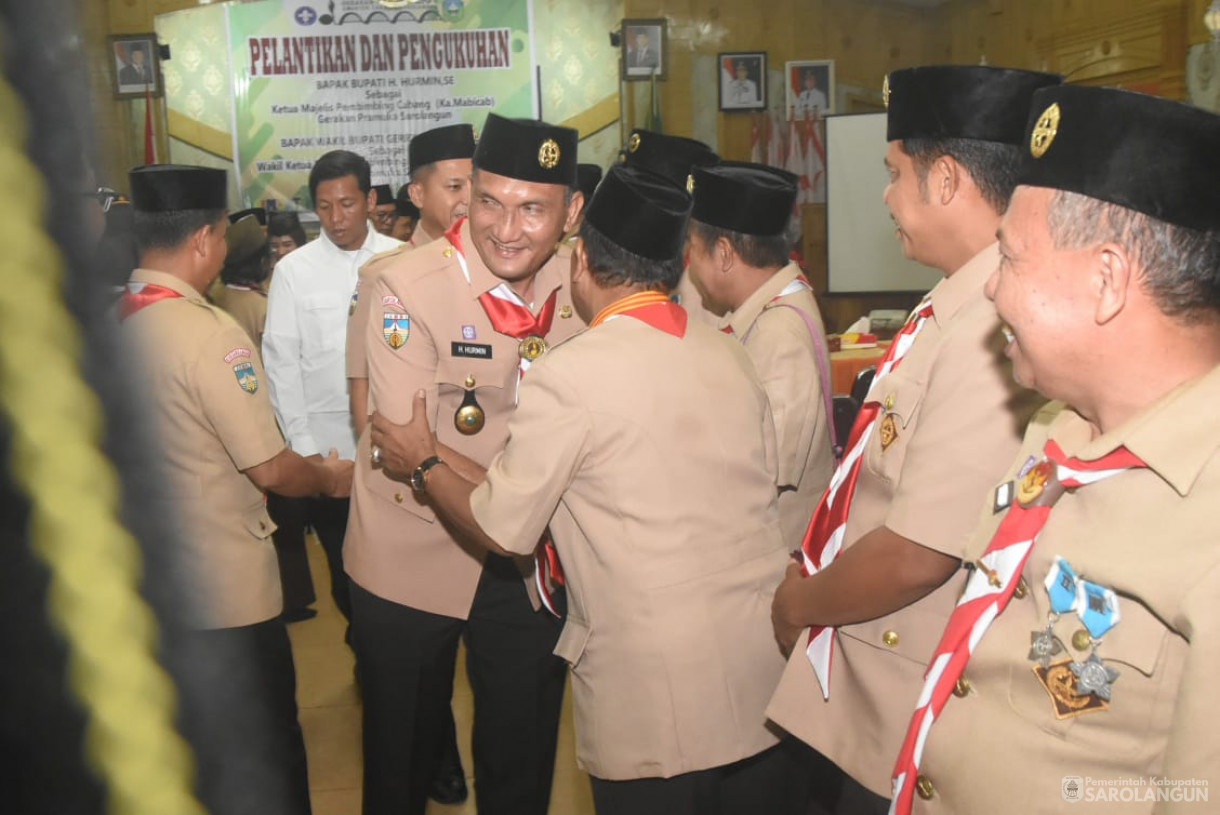 9 Juli 2025 -&nbsp;Pelantikan Ketua Majelis Pembimbing Cabang dan Wakil Ketua Majelis Cabang Gerakan Pramuka Sarolangun