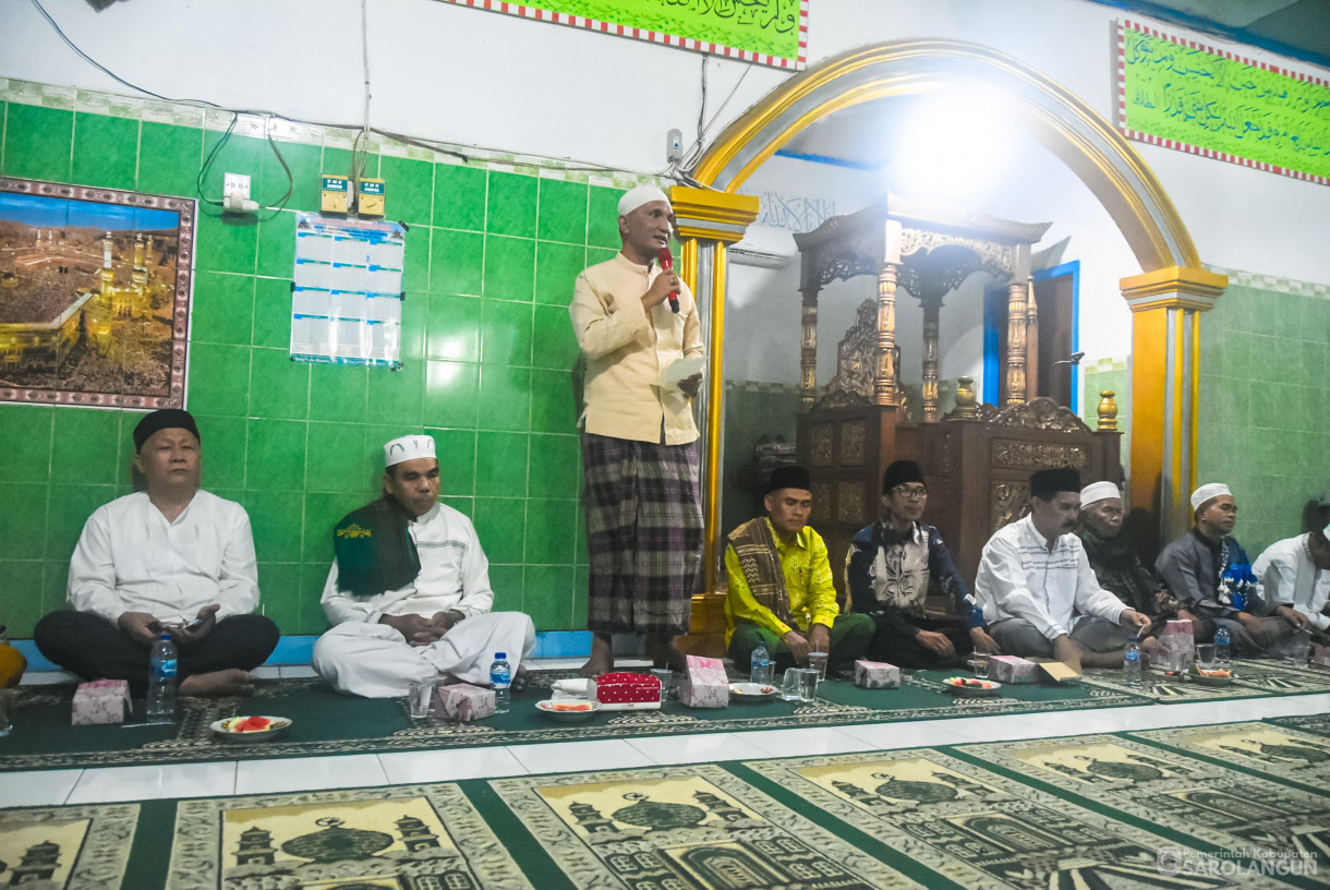 13 Maret 2025 -&nbsp;Safari Ramadhan Bertempat di Masjid Al Abrar Renah Tanjung Desa Lubuk Resam Hilir Kecamatan Cermin Nan Gedang