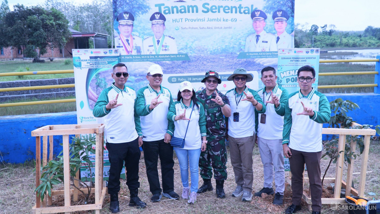 28 Januari 2026 Penanaman Serentak Pohon seProvinsi Jambi