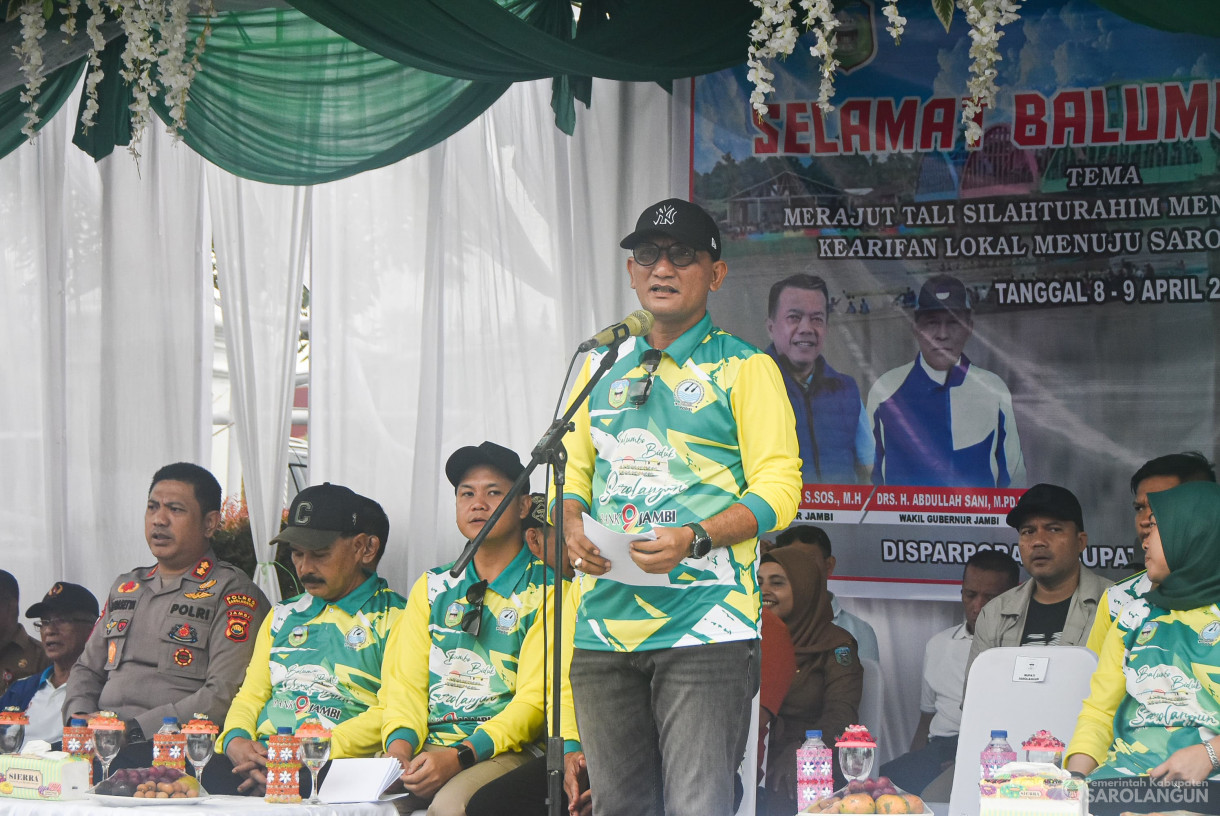 8 April 2025 - Balumbo Biduk di Tepian Cik Minah Sarolangun&nbsp;