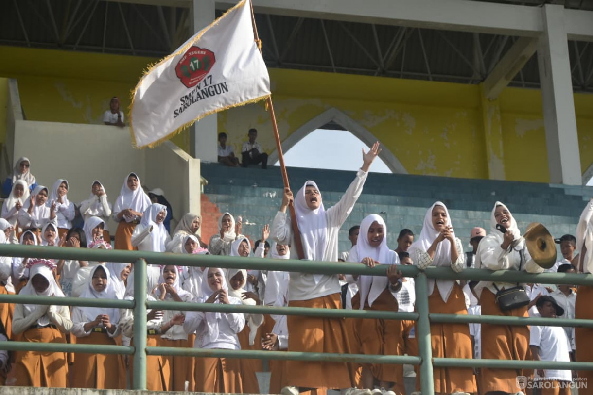 4 Desember 2025 Penutupan Liga Pelajar di GOR Sport Center Sarolangun