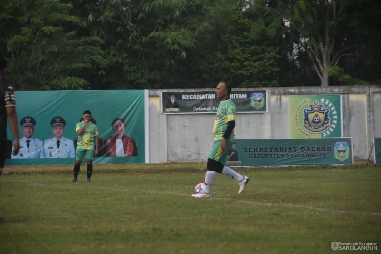 2 November 2025 Pertandingan Exhibition Pembukaan Bupati Cup Sarolangun di GOR Sarolangun