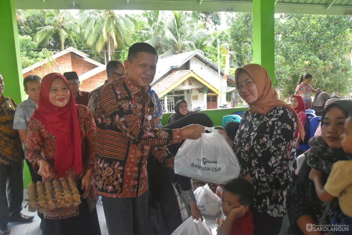 12 Desember 2024 - Launching Rumah Asuh Cegah Stunting, Bertempat di Desa Temenggung Kecamatan Limun