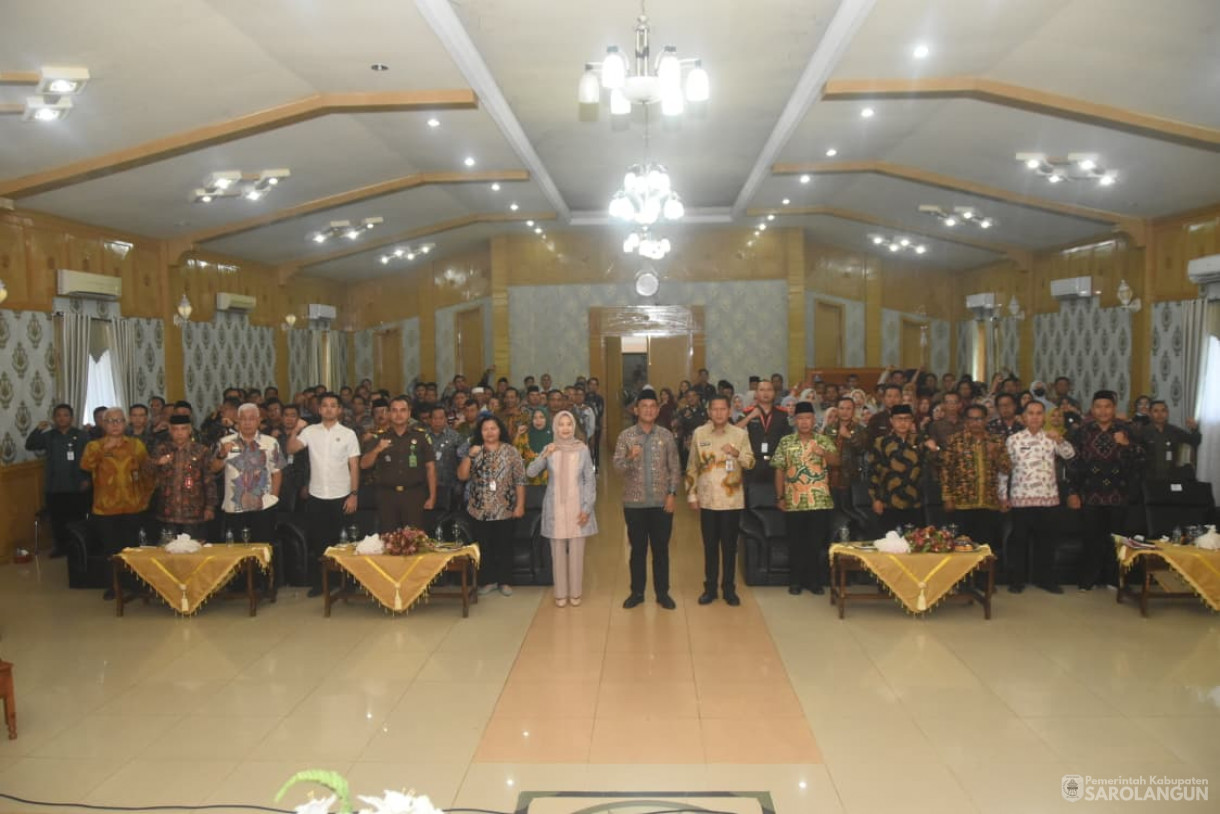 6 November 2025&nbsp; Pembukaan Secara Resmi Kegiatan Sosialisasi Peraturan Pencegahan Korupsi di Kabupaten Sarolangun