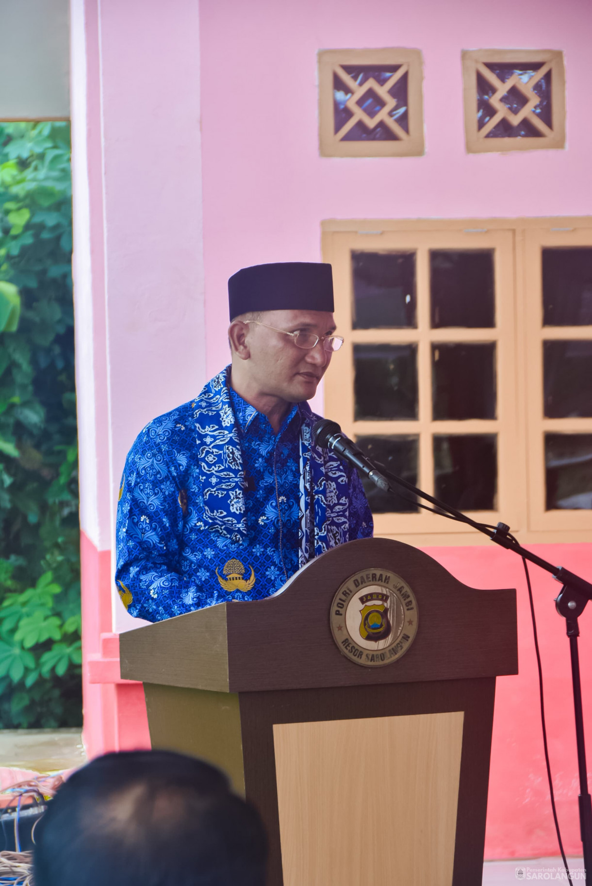 17 Maret 2025 -&nbsp;Peresmian Ruang Kelas Baru TK Kemala Bhayangkari Tahun 2025 di Polsek Kota Sarolangun