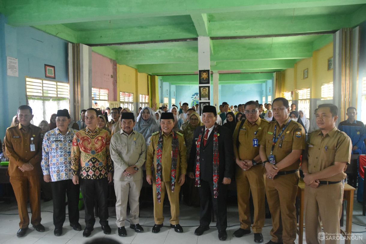 23 Juli 2024 - Penyerahan Bantuan Dumisake, Bertempat di SMK&nbsp; N 4 Sarolangun