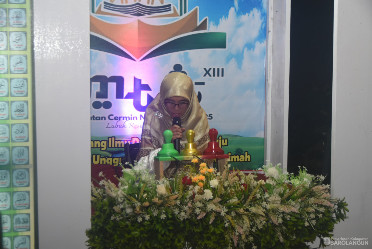 7 Mei 2025 - Pembukaan MTQ Ke XIII Tingkat Cermin Nan Gedang Tahun 2025&nbsp;