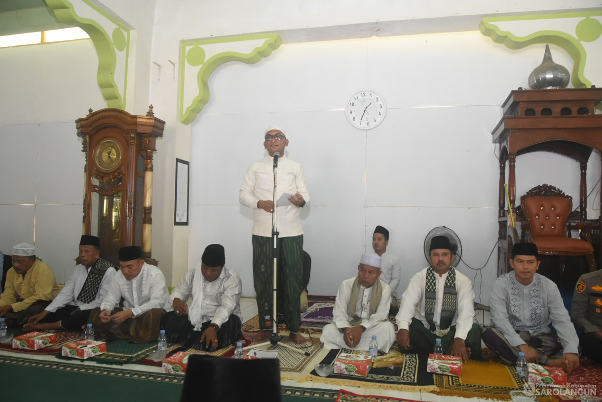 25 Juli 2025 - Sholat Jumat Berjamaah dan Sedekah Turun Betaun Masyarakat Desa Tanjung di Masjid Al Muawwanah Desa Tanjung