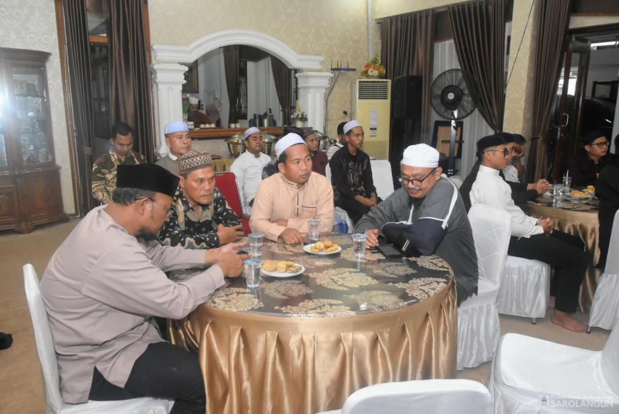 4 September 2025 Silaturahmi dengan Pimpinan Pondok Pesantren sekabupaten Sarolangun di Rumah Dinas Bupati Sarolangun