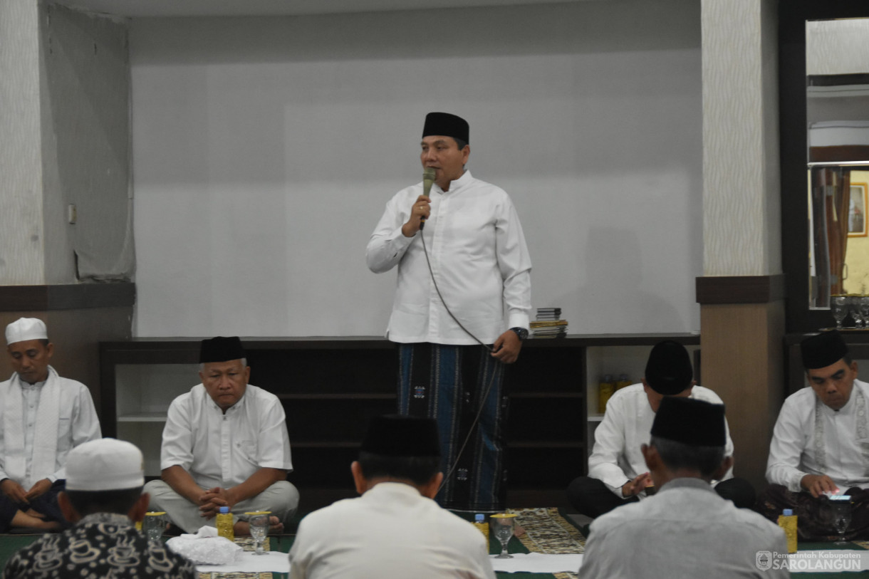 5 Maret 2024 – Yasin Dan Tahlilan Bersama Menyambut Bulan Suci Ramadhan 1445 H Di Musholla Rumah Dinas Bupati Sarolangun