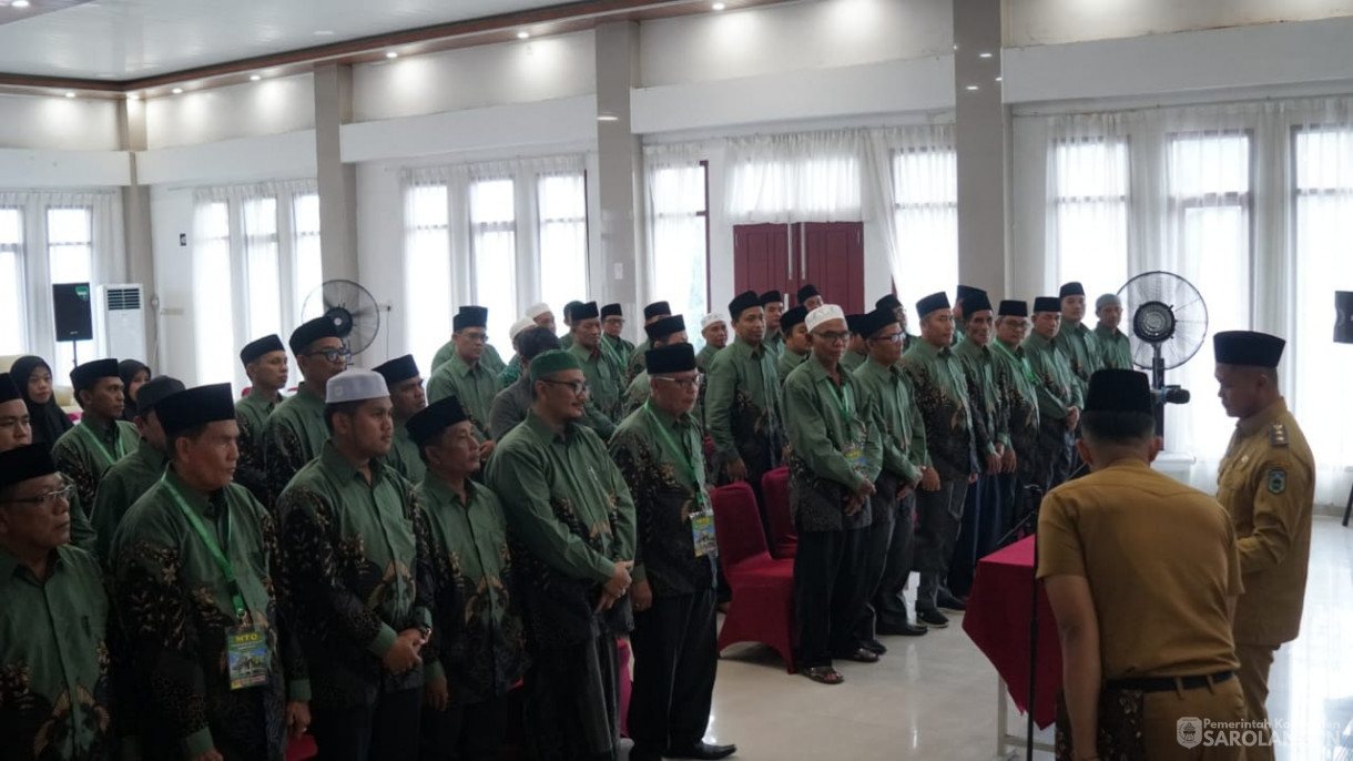 30 Juni 2025 - Pelantikan Dewan Hakim pada pagelaran MTQ Tingkat Kabupaten Sa