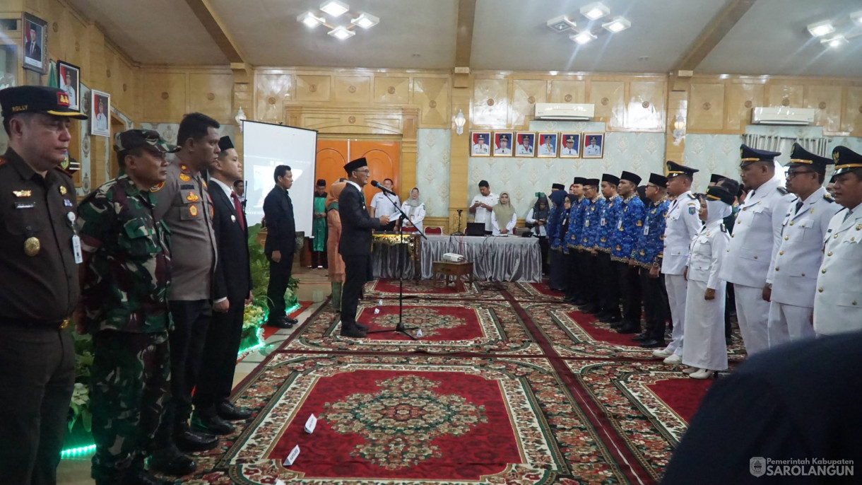 4 Maret 2026&nbsp;Pelantikan dan Pengambilan Sumpah Jabatan Janji Jabatan Administrator dan Pengawas Pemerintah Kabupaten Sarolangun