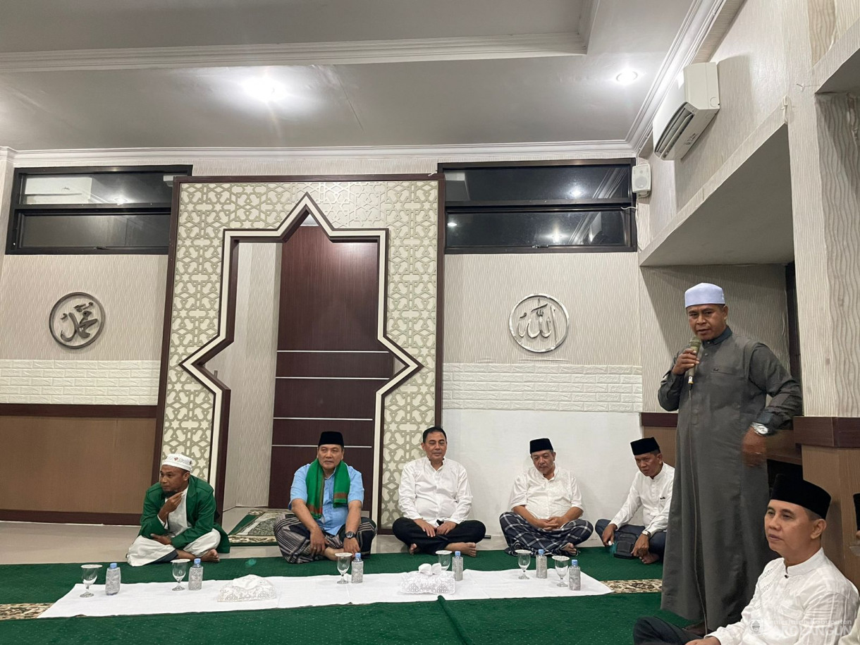 2 Maret 2024 - Acara Tausiah Agama Bersama Anak Yatim Di Rumah Dinas Bupati Sarolangun