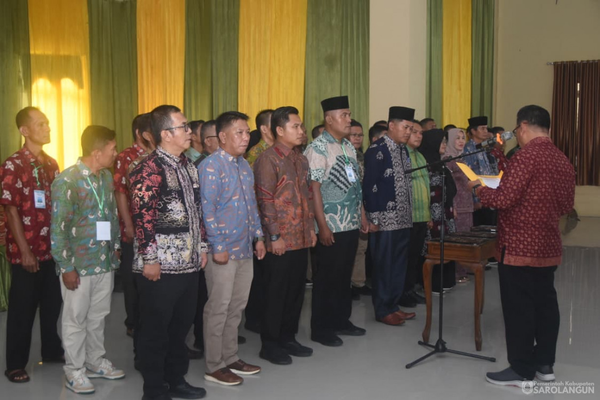 Pelantikan Pengurus Himpunan Keluarga Kerinci Nasional Kabupaten Sarolangun Masa Bakti 2025 sd 2028 di Gedung LPTQ Sarolangun
