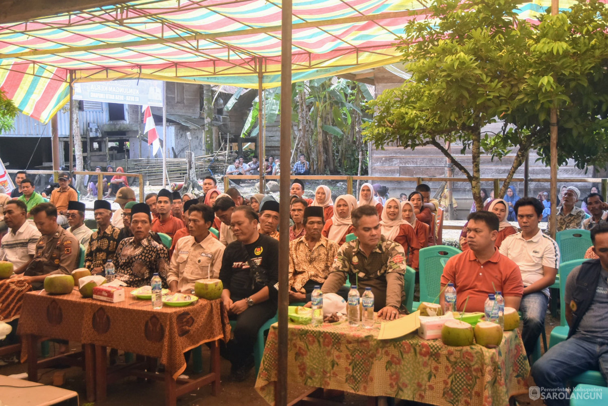 9 Agustus 2025 -&nbsp;Silaturahmi dan Audiensi Dengan Masyarakat Desa Sekaladi Kecamatan Batang Asai