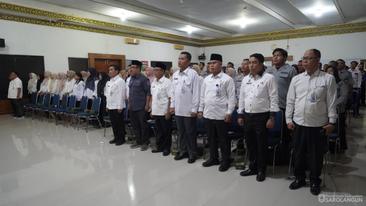 10 September 2025&nbsp; Kegiatan Penguatan HAM Bagi ASN Di aula Bappeda kabupaten Sarolangun