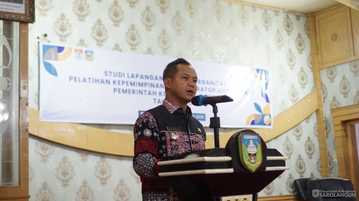 2 Oktober 2025Penyambutan Dan Pembukaan Studi Lapangan Pelatihan Kepemimpinan Administrator Pemerintah Kota Lubuklinggau