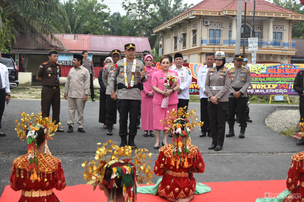 10 Januari 2024 - Menyambut Kedatangan Kapolres Baru Di Polres Sarolangun