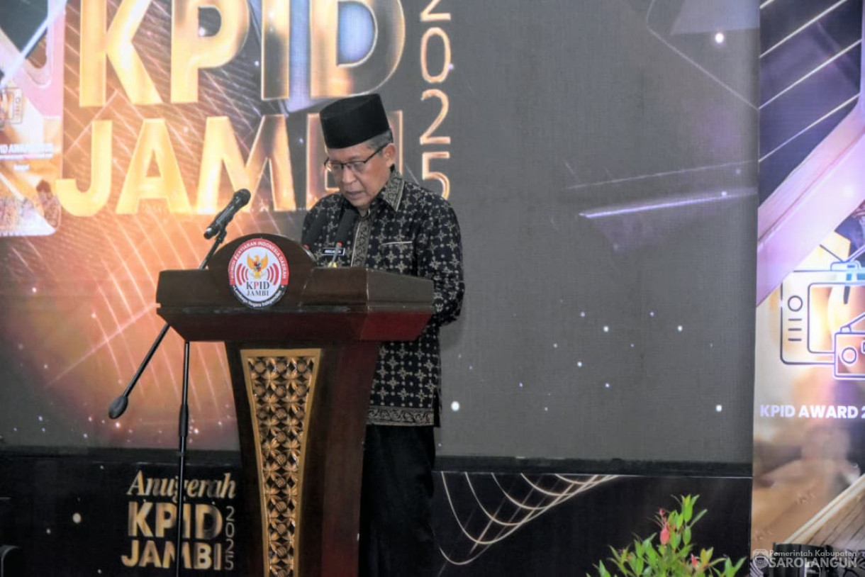 26 November 2025 Malam Anugerah Komisi Penyiaran Indonesia Daerah Provinsi Jambi Tahun 2025 bertempat di Gedung Putih Grand Kemas Jambi