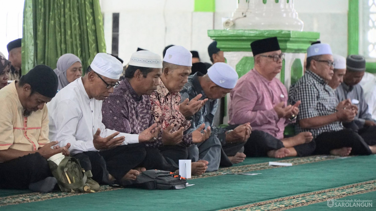 8 Februari 2026 Pembukaan Manasik Haji Kabupaten Sarolangun Tahun 1447 H di Masjid Baiturrahman Sri Pelayang