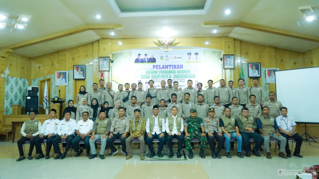 29 Oktober 2025&nbsp; Pelantikan Pengurus DPD Tani Merdeka Indonesia