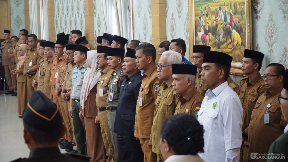 9 Maret 2026&nbsp;Pelantikan dan Pengambilan Sumpah Janji Jabatan Pejabat Administrator dan Pengawas di Lingkungan Pemkab Sarolangun