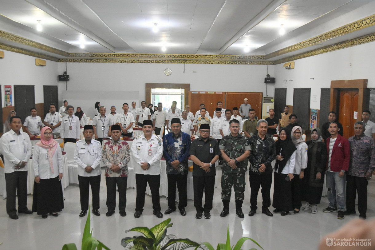 20 Desember 2023 - Forum Konsultasi Publik Rancangan Awal RPJPD Kabupaten Sarolangun Tahun 202 sd 2045 Di Aula Bappeda Sarolangun