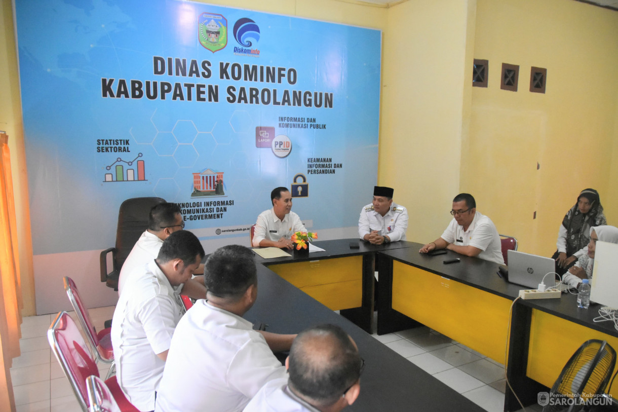 31 Januari 2024 - Kunjungan Ke Kantor Dinas Kominfo Sarolangun