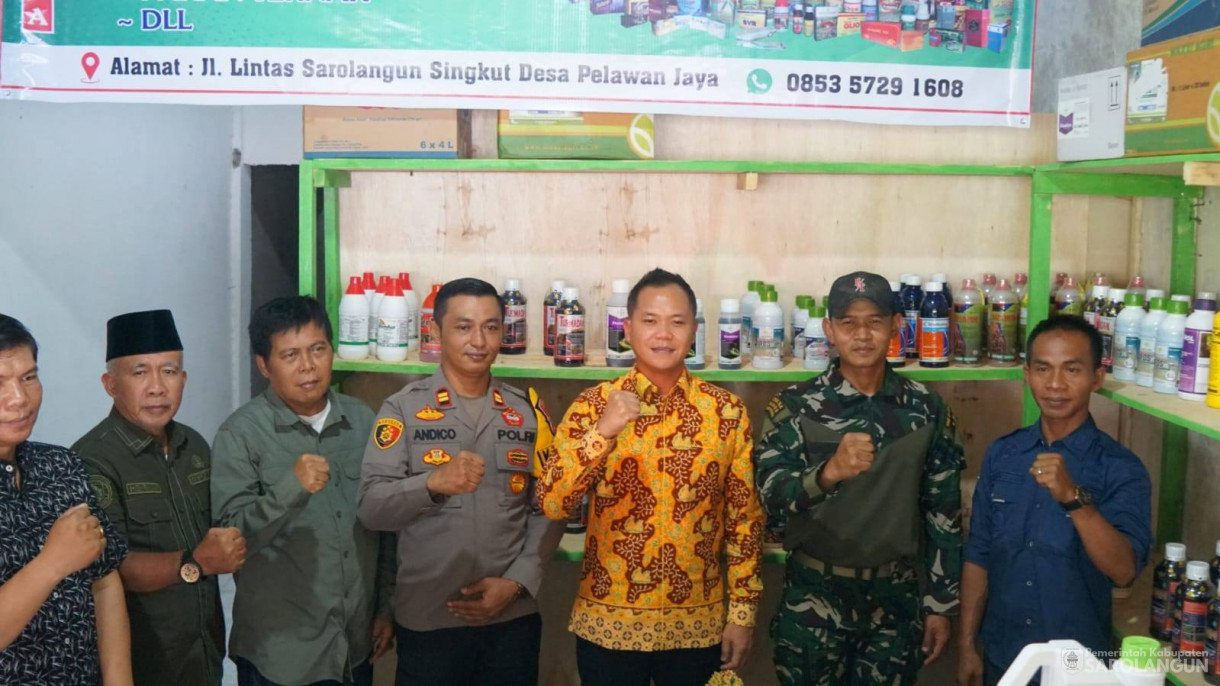 31 Januari 2026 Launching Toko Pertanian Bumdes Jaya Desa Pelawan Jaya