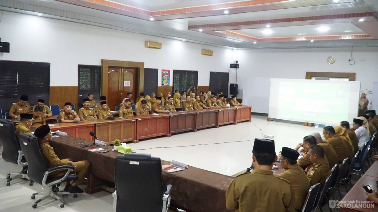 23 Februari 2026&nbsp;Pembukaan Forum Perangkat Daerah Tahun 2026 di Aula Kantor Bappeda Sarolangun