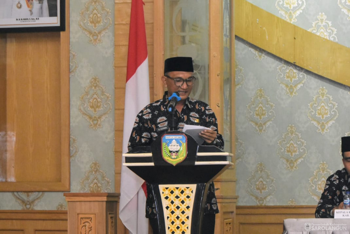 5 Mei 2025 -&nbsp;Pelantikan Pengurus Perwakilan Badan Waqaf Indonesia Kabupaten Sarolangun Periode 2024 sd 2027