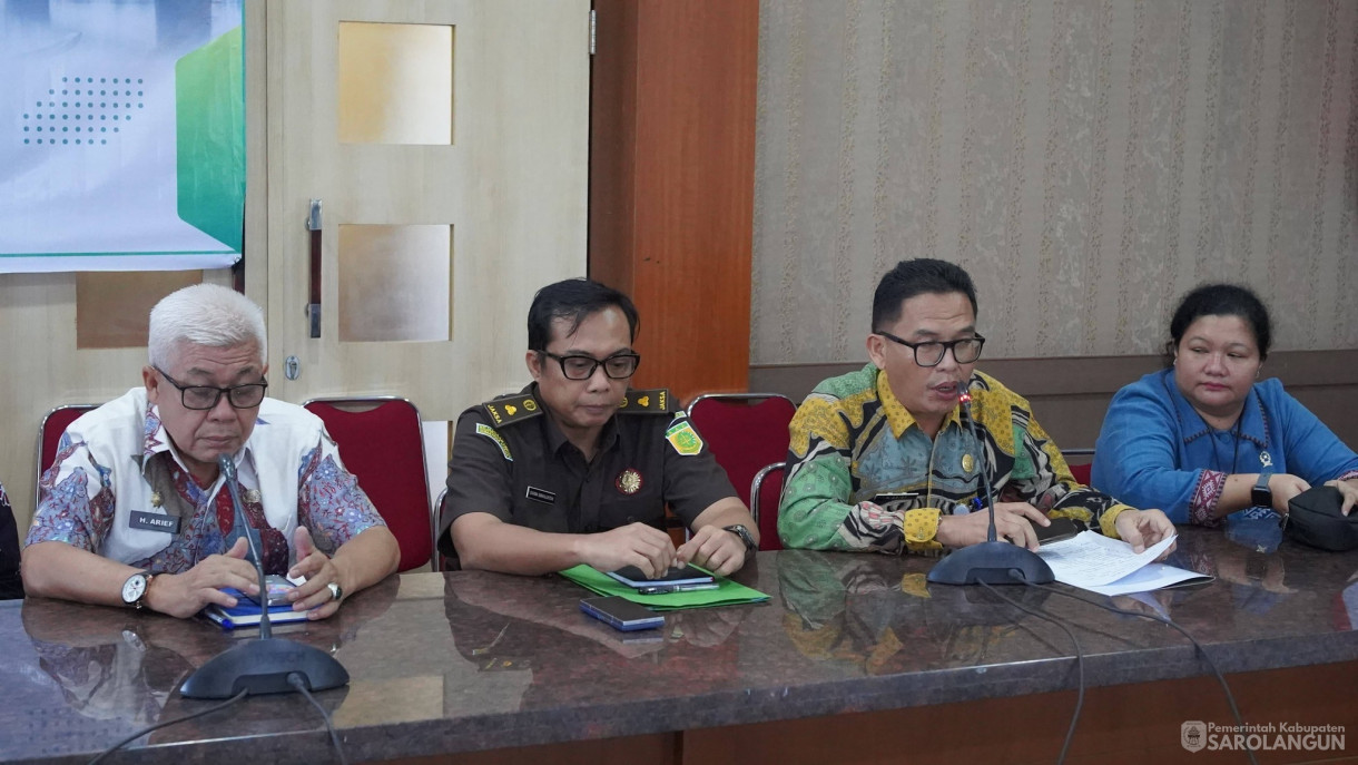 12 Maret 2026&nbsp;Rapat Forkopimda membahas Isu isu aktual Daerah Kab Sarolangun