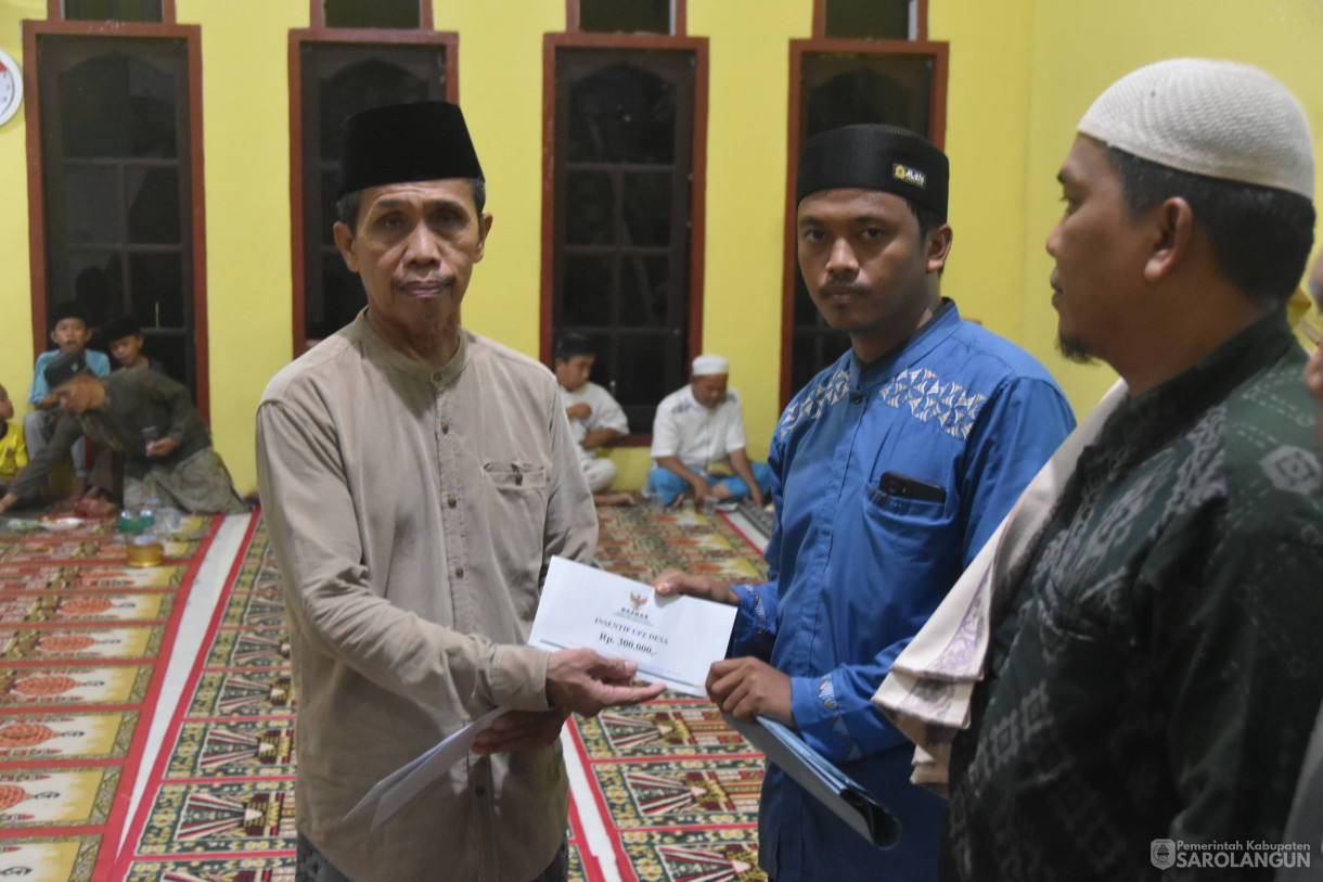 21 Maret 2024 - Safari Ramadhan Di Masjid Baitul Mukmin Desa Teluk Mancur Kecamatan Bathin VIII