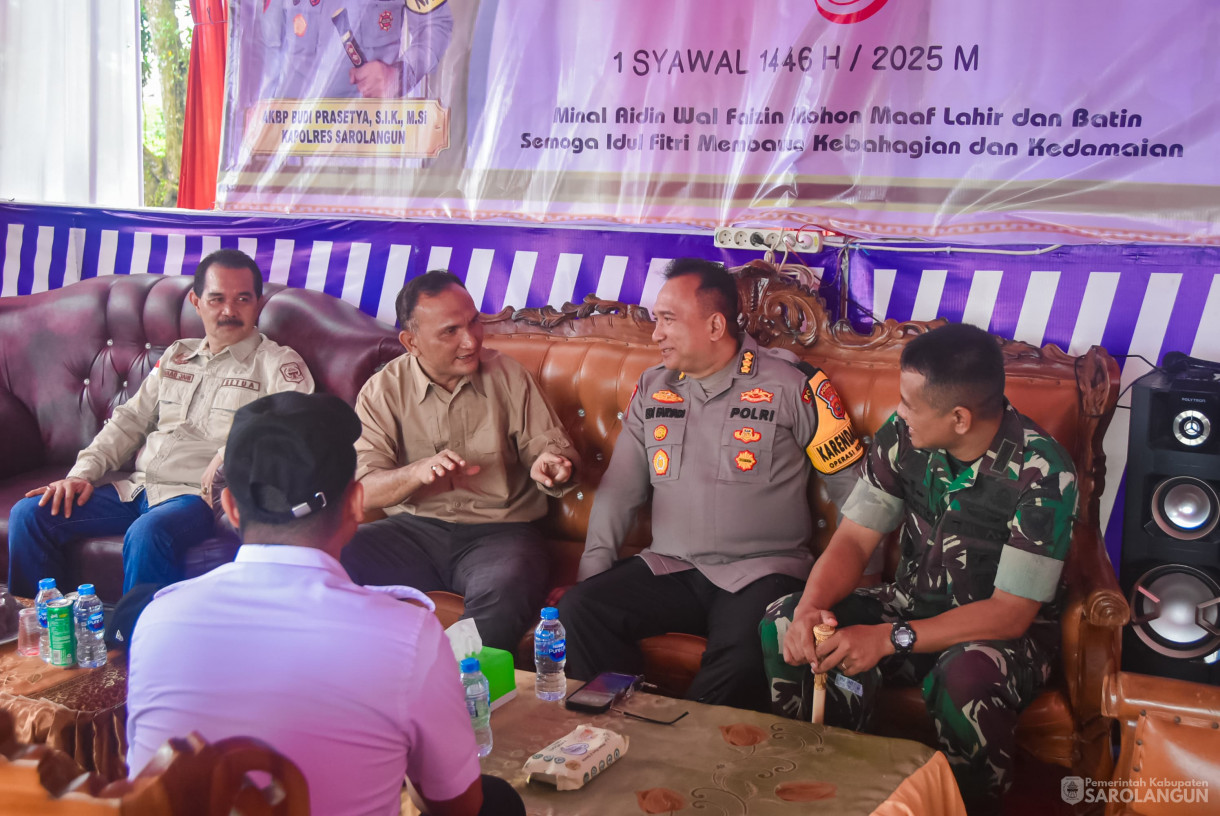 29 Maret 2025 -&nbsp;Peninjauan Pos Pengamanan Hari Raya Idul Fitri Tahun 2025 di Kabupaten Sarolangun