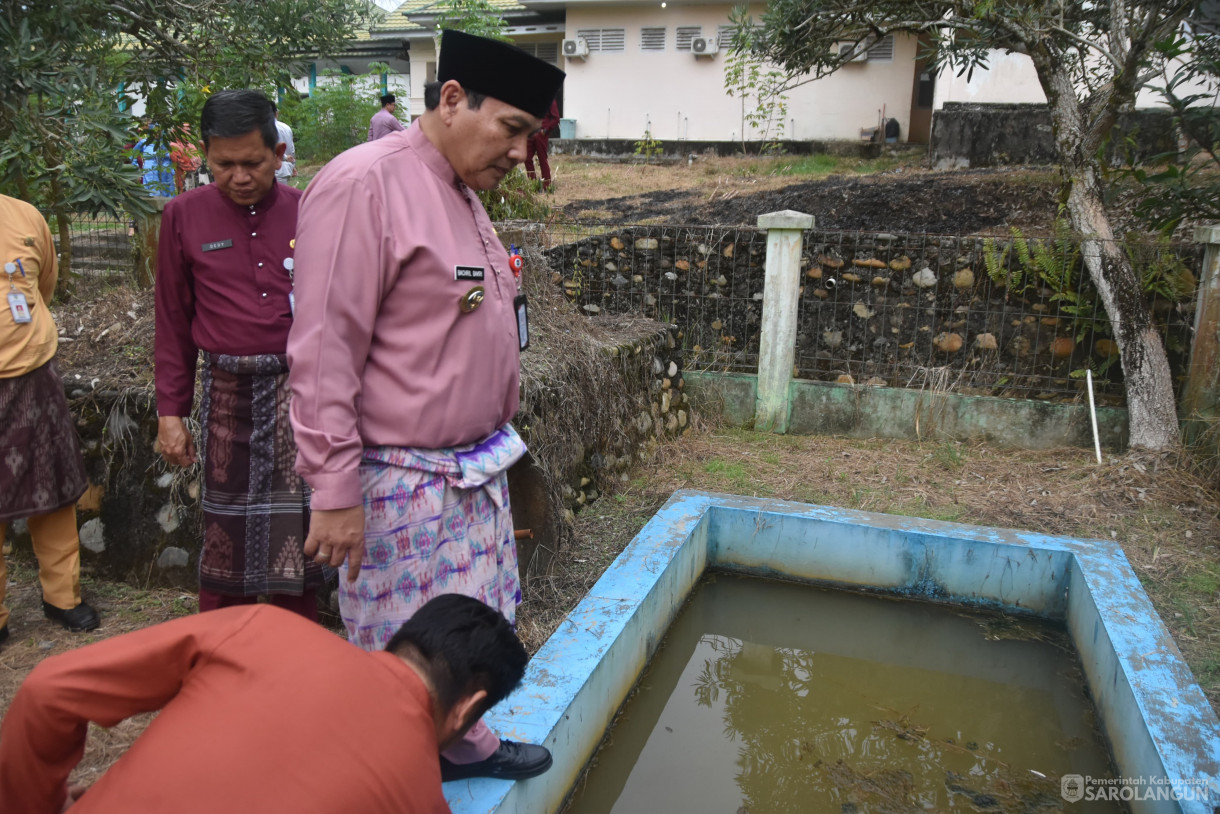 03 Juli 2024 - Meninjau Instalasi Pengolahan Air Limbah RSUD Chatib Quzwein