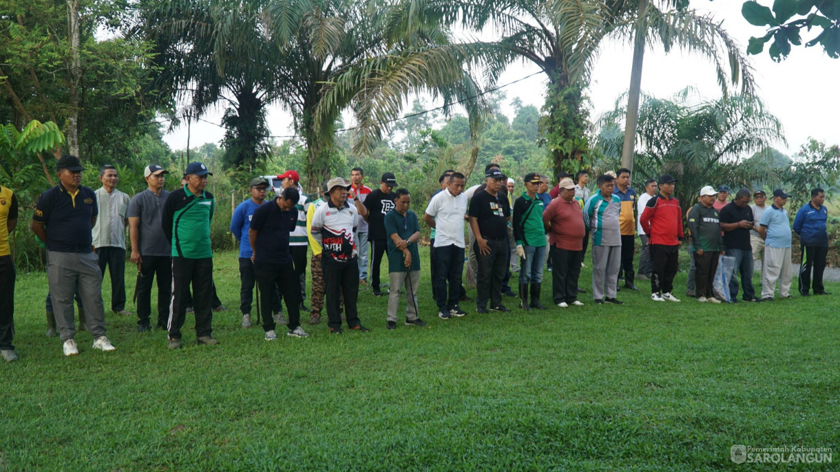 8 Mei 2026 Gotong Royong bersama di Jalan Utama Simpang Pelawan, Dari Puskesmas Pelawan, Menuju SMAN 8 Sarolangun
