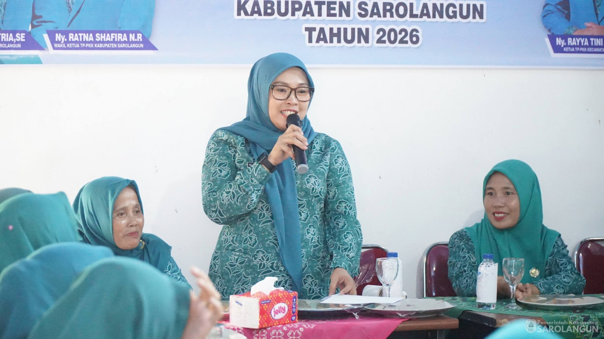 21 April 2026 Ketua TP PKK Kabupaten Sarolangun Laksanakan Supervisi di Desa Temalang Kecamatan Limun