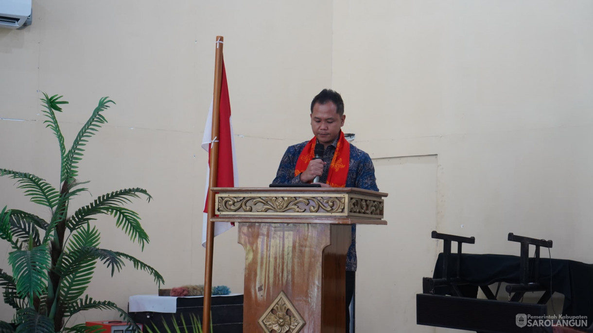 19 Juni 2025 -&nbsp;Membuka kegiatan Konfrensi Kabupaten PGRI Kabupaten Sarolangun masa Bakti XXIII Periode 2025 sd 2030