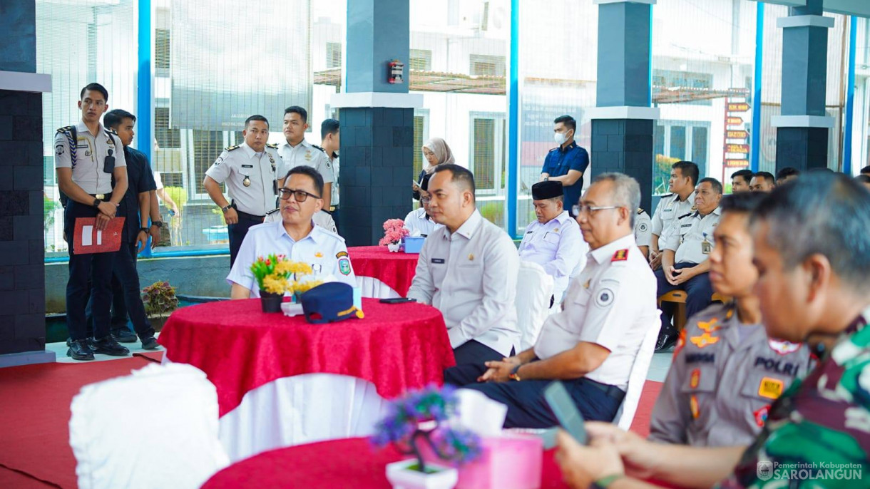 11 Maret 2026 Penandatanganan Nota Kesepakatan antara Balai Pemasyarakatan Kelas II Muara Tebo dengan Pemerintah Kabupaten Sarolangun, Pengadilan Negeri Sarolangun, Kejaksaan Negeri Sarolangun, Kepolisian Resor Sarolangun dan Komando Distrik Militer 04