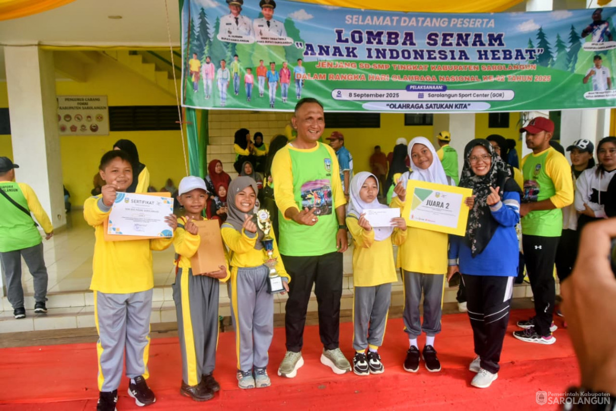 9 September 2025&nbsp; Senam Massal Dalam Rangka Memperingati Hari Olahraga Nasional Tahun 2025 di Sarolangun Sport Center